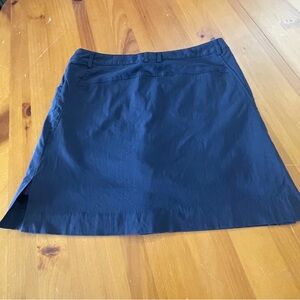 Elegant Navy A-Line Women's Skirt